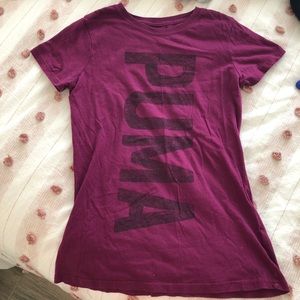 PUMA womens workout top